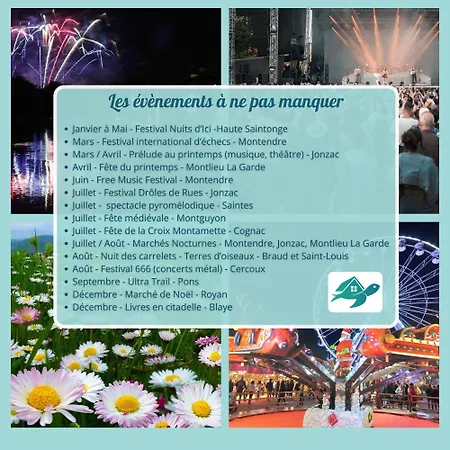 Chelona Vinifera - Parc Arbore - Chelona'loc Feriehus Saint-Ciers-du-Taillon