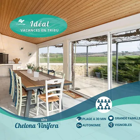 Chelona Vinifera Par Chelona'loc Holiday home Saint-Ciers-du-Taillon